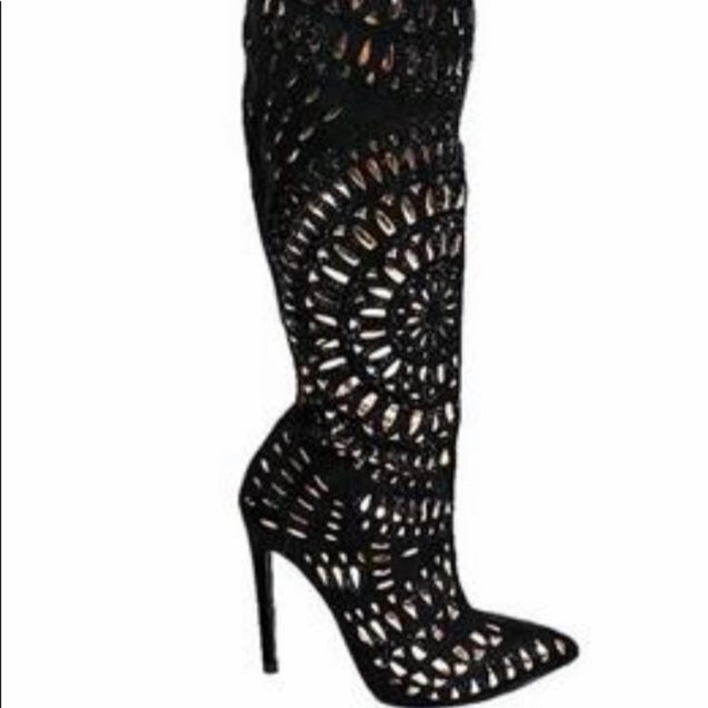 Angel Brinks Thigh high boots